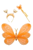SET FARFALLA ARANCIO